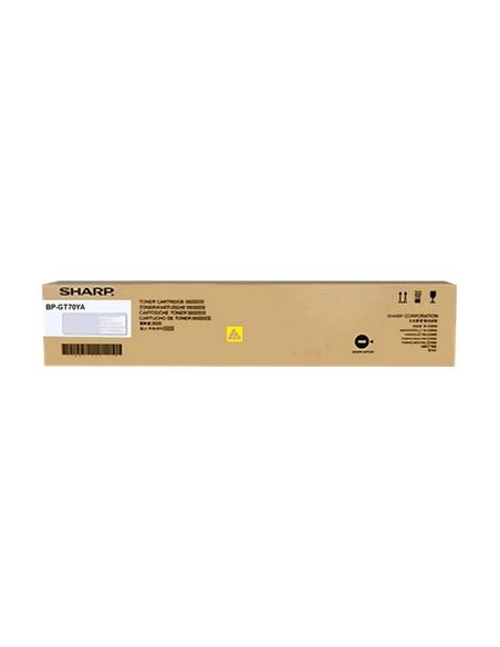 Toner Sharp giallo BP-GT70YA 24000 Pagine