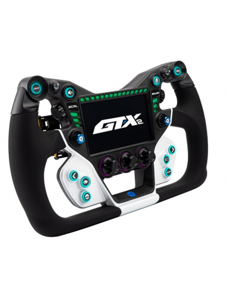 VOLANTE CUBE CONTROLS GTX2 bianco/nero