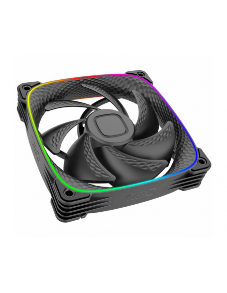 Ventola Geometric Future Squama 2503B RGB 120 mm Nera