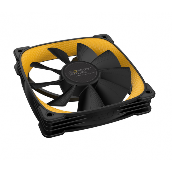 Ventola Squama 2505Y RGB ventilatore 120 mm nero/giallo