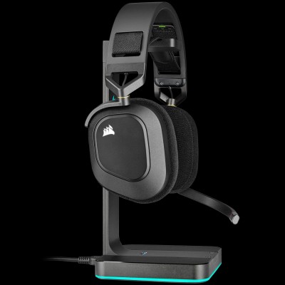 Headset Corsair HS80 RGB Wireless Nero