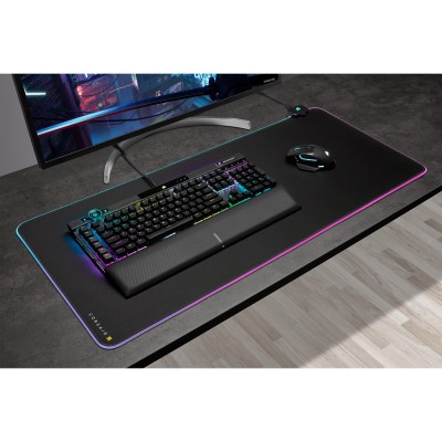 Tappetino per Mouse Corsair MM700 RGB Extended Gaming Edition Nero