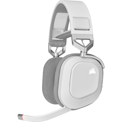 Headset Corsair HS80 RGB Wireless Bianco