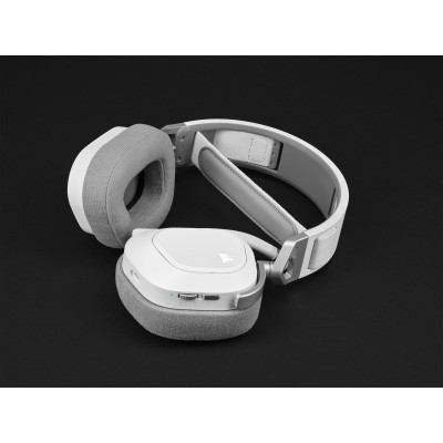 Headset Corsair HS80 RGB Wireless Bianco