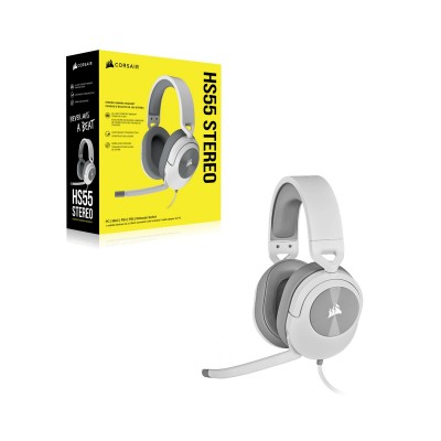 Cuffie Corsair HS55 Stereo Bianco