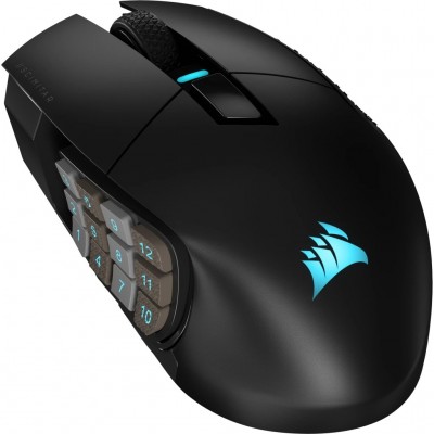 Mouse Da Gaming Corsair Scimitar Elite Nero Wireless